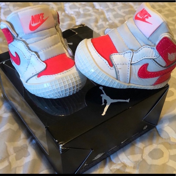 Air Jordan 1 Crib Shoes 💛💚💙💜🧡🖤 - Picture 3 of 5